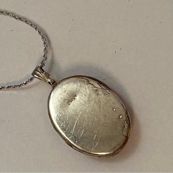 NECKLACE CHAIN STERLING SILVER CHOKER JASPER AGATE GEMSTONE PENDANT MULTI COLOR - Picture 10 of 13